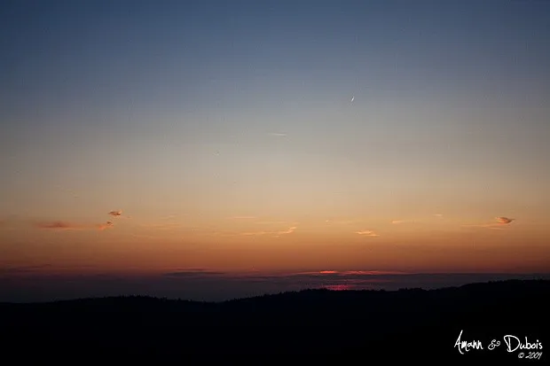 Coucher du soleil sur le Ferschmuss