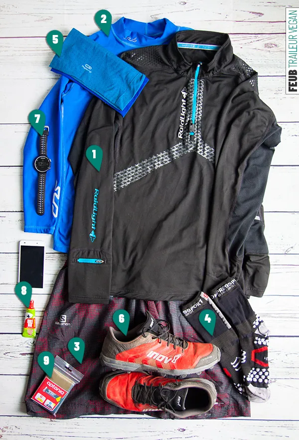 Mon race pack pour trail court hivernal - feub.net