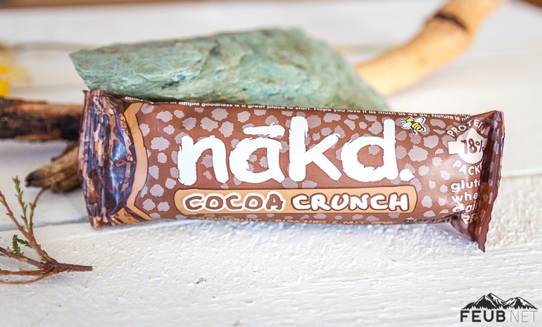 Barre Nakd cocoa crunch, toute l'énergie des dattes