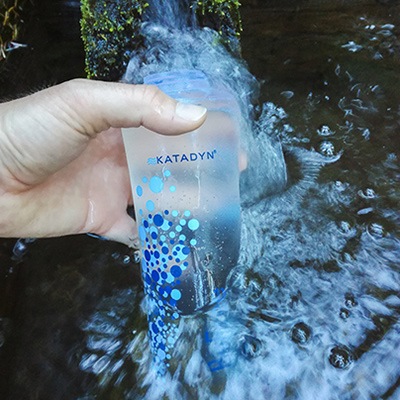 Plus de soucis d’hydratation avec la flasque filtrante BeFree de Katadyn
