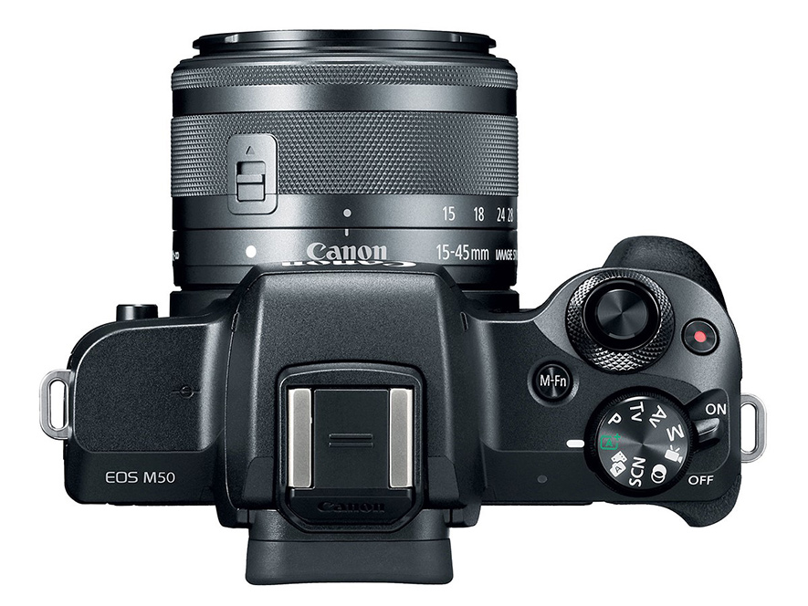 Kit Canon EOS M50 avec objectif EF-M 15-45 mm